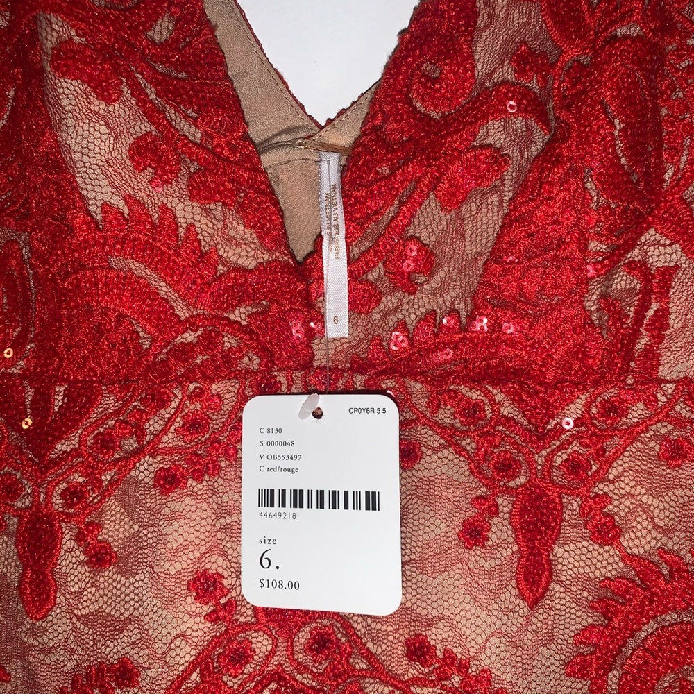 FREE PEIPLE Night Shimmers Mini Dress - Picture 5 of 5